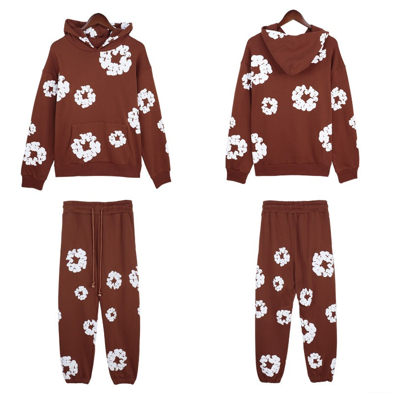 Denim Tears Outfit:Hoodie/Sweatpants (Separate Purchase Options) Casual Pants