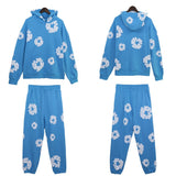 Denim Tears Outfit:Hoodie/Sweatpants (Separate Purchase Options) Casual Pants