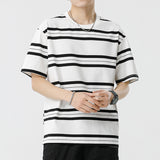 Mariner Shirt Women Haipeng Cloud Men's Summer Stripes T-shirt Short Sleeve Men's American Fashion Brand