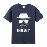 Heisenberg T Shirt Summer round Neck Short Sleeve T-shirt Men's Deadly Poison Master Gusi Heisenberg