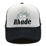 Rhude Hat Fashion Net Cap Hip Hop Baseball Cap