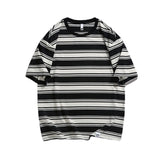 Mariner Shirt Women Haipeng Yun Men's Short-Sleeved T-shirt Men's Summer Top Couple's Shirts Striped T-shirt