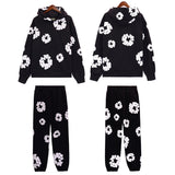 Denim Tears Outfit:Hoodie/Sweatpants (Separate Purchase Options) Casual Pants