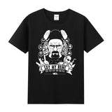Heisenberg T Shirt Summer round Neck Short Sleeve T-shirt Men's Deadly Poison Master Gusi Heisenberg