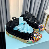 Bread shoes retro sports board shoes couple