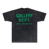 Gallery Dept T Shirts Tee Shirt Washed and Worn Short Sleeve T-shirt Blouse