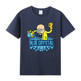 Heisenberg T Shirt Summer round Neck Short Sleeve T-shirt Men's Deadly Poison Master Gusi Heisenberg