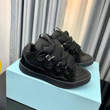 Bread shoes retro sports board shoes couple