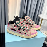 Bread shoes retro sports board shoes couple