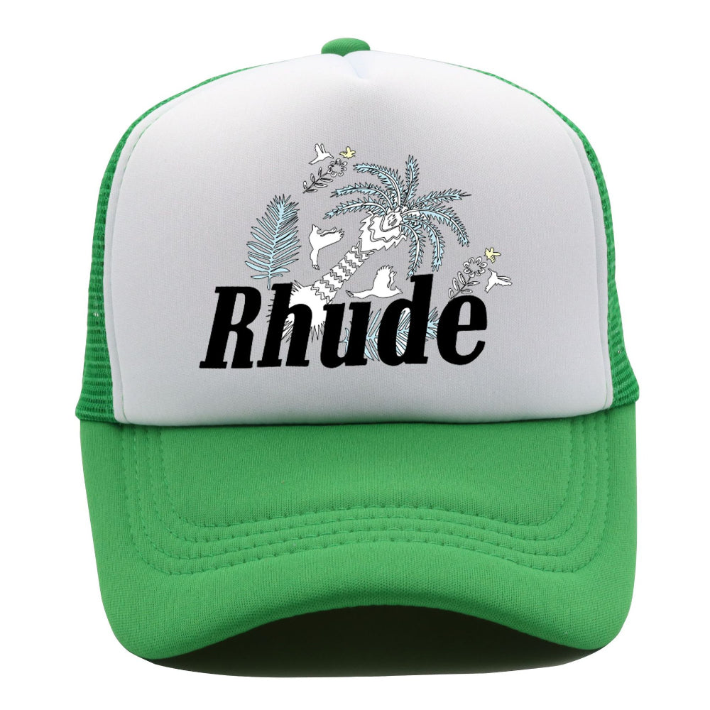 Rhude Hat Fashion Net Cap Hip Hop Baseball Cap
