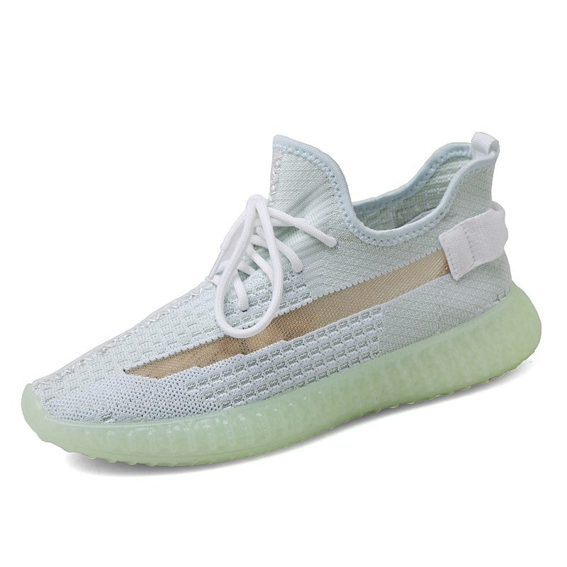 Men Sneakers Men Walking Shoes for Jogging Breathable Lightweight Shoes Flying Woven Breathable Men's Casual Sports Shoes