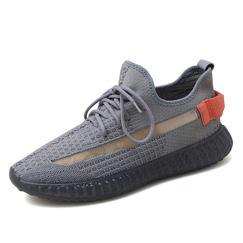 Men Sneakers Men Walking Shoes for Jogging Breathable Lightweight Shoes Flying Woven Breathable Men's Casual Sports Shoes