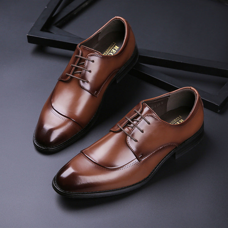 Men's Dress Shoes Classic Leather Oxfords Casual Cushioned Loafer Business Casual Men's Shoes
