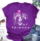 Halloween Costumes Women's Printed Short-Sleeved T-shirt