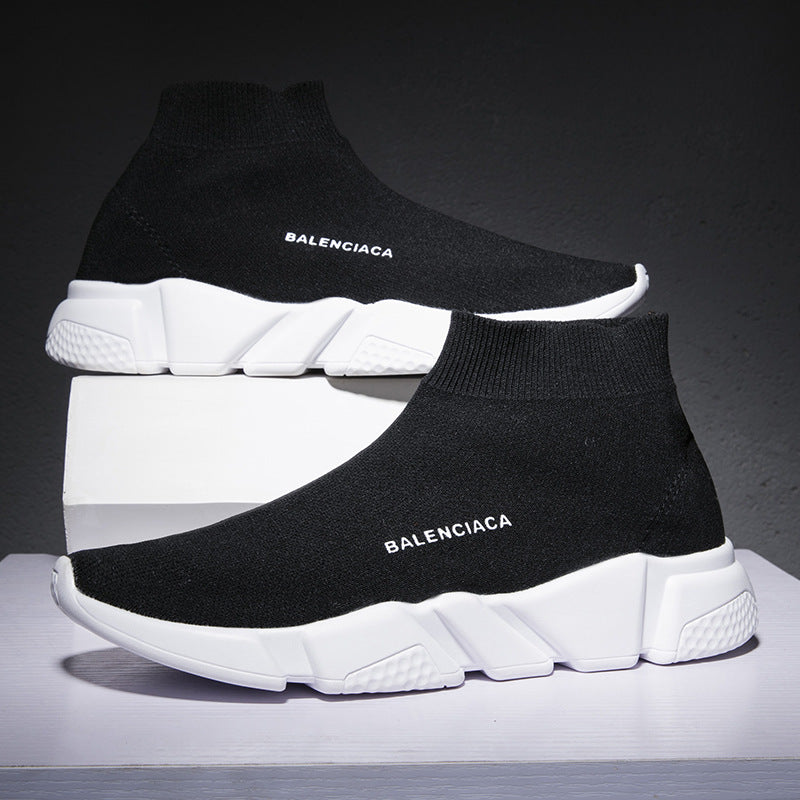 Unisex Balenciaga Speed stretch-knit sock trainers Mesh Shoes Men's Lightweight Stretch Sports Casual Shoes