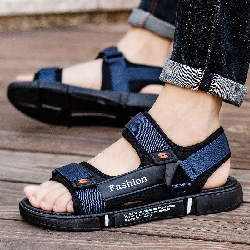 Men Sandals Indoor and Outdoor Beach Sandals Sport Flip Flops Comfort Casual Sandal Summer Men's Sandals Men's Casual Fashion Sports Beach Shoes