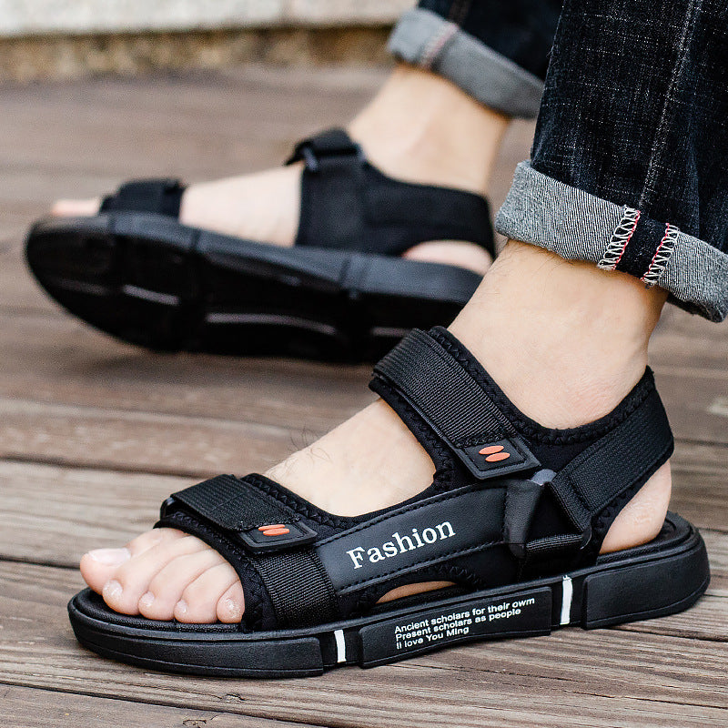 Men Sandals Indoor and Outdoor Beach Sandals Sport Flip Flops Comfort Casual Sandal Summer Men's Sandals Men's Casual Fashion Sports Beach Shoes