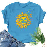 Halloween Costumes Printed Short-Sleeved T-shirt for Women