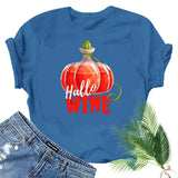 Halloween Costumes Printed Short-Sleeved T-shirt