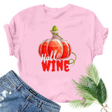 Halloween Costumes Printed Short-Sleeved T-shirt