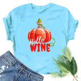 Halloween Costumes Printed Short-Sleeved T-shirt