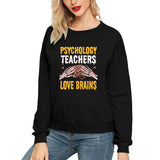 Halloween Costumes Fun Pattern Printed Long Sleeve Capless round Neck Sweater