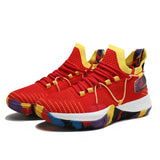 Men Basketball Shoeses Men's Outdoor Basketball Boots Mesh Breathable Sneakers Men's Large Size