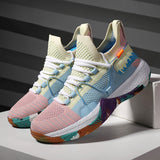 Men Basketball Shoeses Men's Outdoor Basketball Boots Mesh Breathable Sneakers Men's Large Size
