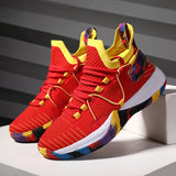 Men Basketball Shoeses Men's Outdoor Basketball Boots Mesh Breathable Sneakers Men's Large Size