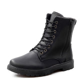 Men's Boots Work Boot Men Casual Hiking Boots Autumn Trendy Workwear Mid-Top Short Work Shoes