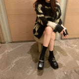 Platform Heels for Women Mona Chain Chunky Heel Retro Platform