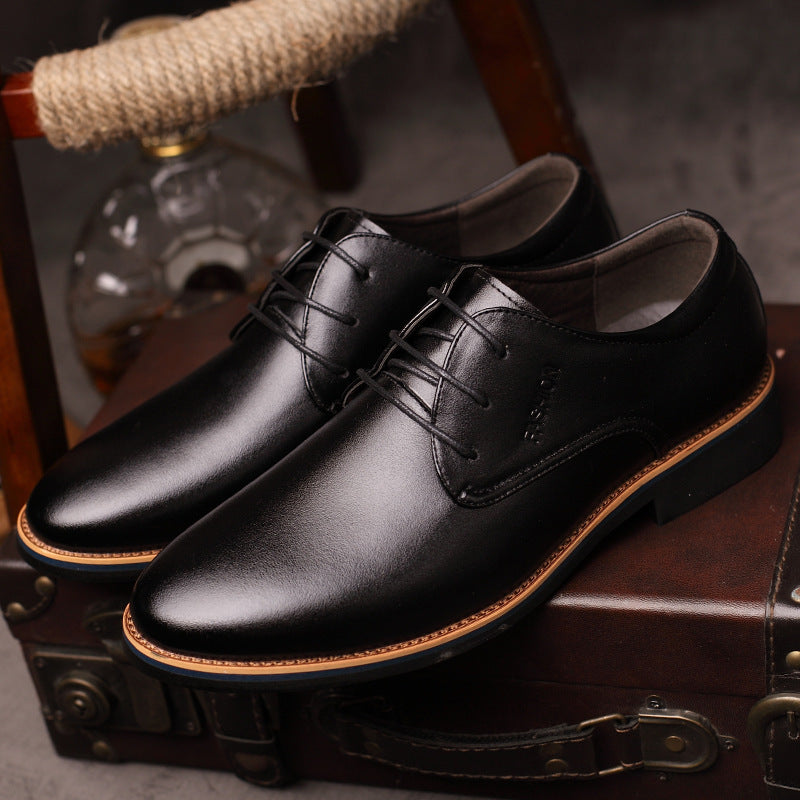 Men's Dress Shoes Classic Leather Oxfords Casual Cushioned Loafer Spring Men's Casual Shoes