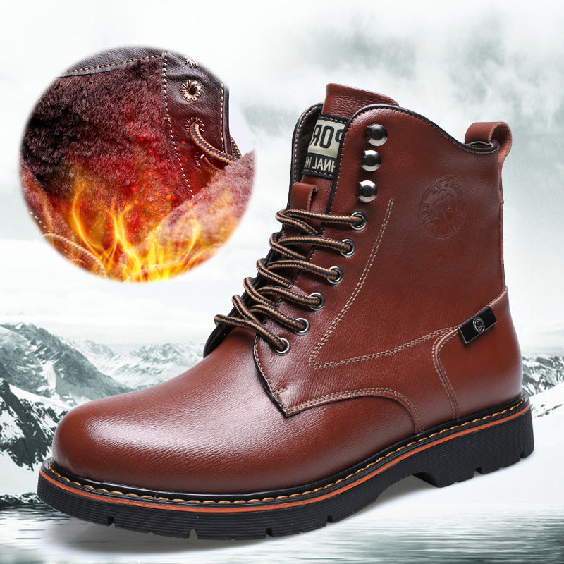 Men's Boots Work Boot Men Casual Hiking Boots Autumn Men Casual Martin Fashion