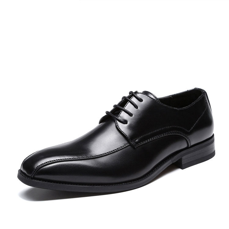 Men's Dress Shoes Classic Leather Oxfords Casual Cushioned Loafer Leather Shoes Men's Gentleman Formal Wear Business Casual