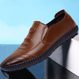 Men's Loafers RelaxedFit SlipOn Loafer Men Shoes Spring Leisure Men's Shoes Spring and Autumn Leather Shoes