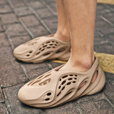 Mens Slide Sandals Men Summer Hole Shoes Men And Women Upstream Shoes Casual Beach Shoes