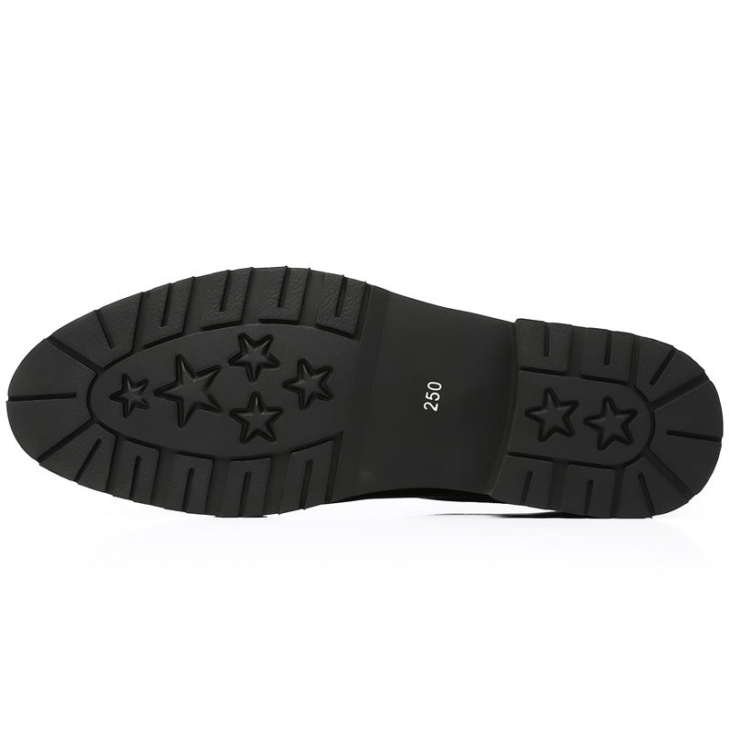 Men's Dress Shoes Classic Leather Oxfords Casual Cushioned Loafer Men wedding shoes