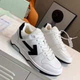 Off White Shoes Sneakers Leather White Shoes Casual Pumps Men And Women Couple Sneakers