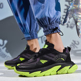 Men Basketball Shoeses Spring Platform Dad Shoes Breathable Men's Travel Shoes Leisure Sports