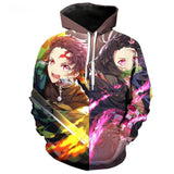 Anime Hoddies 3D Digital Printing Hoodie