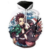Anime Hoddies 3D Digital Printing Hoodie