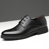 Men's Dress Shoes Classic Leather Oxfords Casual Cushioned Loafer Men wedding shoes