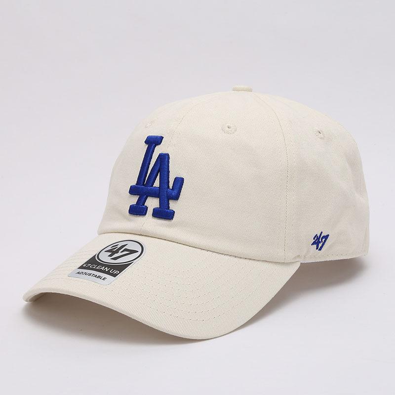 Dodgers and Yankees Baseball Cap 47brand Baseball Cap Women's Embroidered Beige Casual Hat Thin
