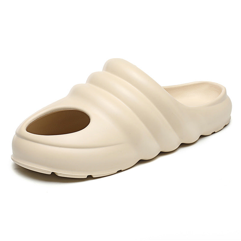 Mens Slide Plus Size Slippers Summer Men'S Casual Coconut Trend