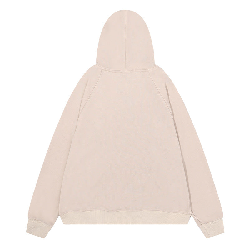 Kanye West Sunday Service Hoodie Autumn And Winter 1977 Three-Dimensional Flocked Printed Hoodie
