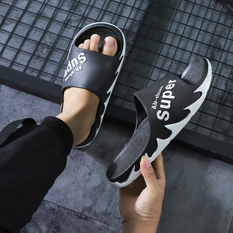 Beach Slippers Slippers Men's Summer Outdoor Slippers Men's Beach Home Shoes