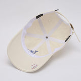 Dodgers and Yankees Baseball Cap 47brand Baseball Cap Women's Embroidered Beige Casual Hat Thin