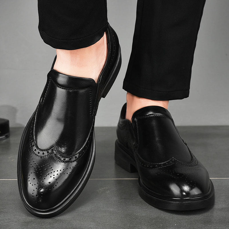 Men's Loafers Relaxedfit Slipon Loafer Men Shoes Men's Shoes Dress Shoes Business Shoes Leather Shoes