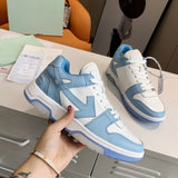Off White Shoes Sneakers Leather White Shoes Casual Pumps Men And Women Couple Sneakers