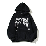 Revenge Hoodie Demon Angel Print Hoodie